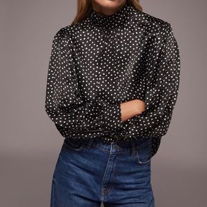 Polka Dot Printed Blouse